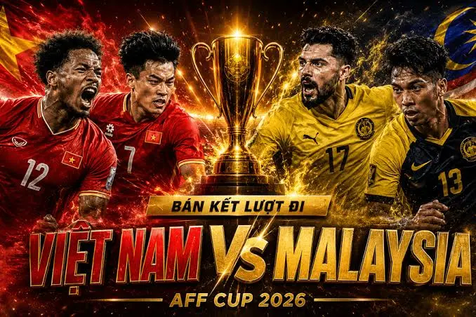 Soi kèo và dự đoán tỷ số Việt Nam vs Malaysia AFF Cup 2026 tại KUWIN